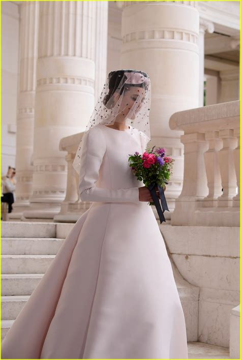 margaret qualley chanel wedding dress|margaret qualley wedding.